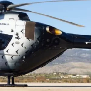 Airbus ACH135 helicopter in Mercedes-AMG Petronas F1 Team special livery operating in Greece for summer 2026 VIP transfers