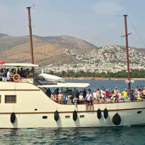 Athens Very Large Group Boat Private Cruise up to 180 pax