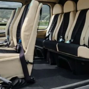 Airbus AS355 twin-engine helicopter parked on the ground in Greece, ready for charter flights from Athens to destinations across the Greek islands and mainland.