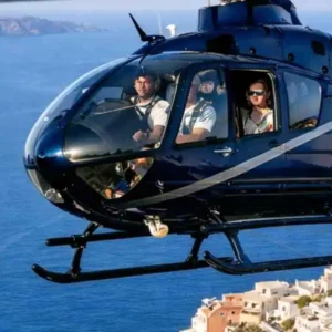 Paros to Santorini Helicopter Transfer
