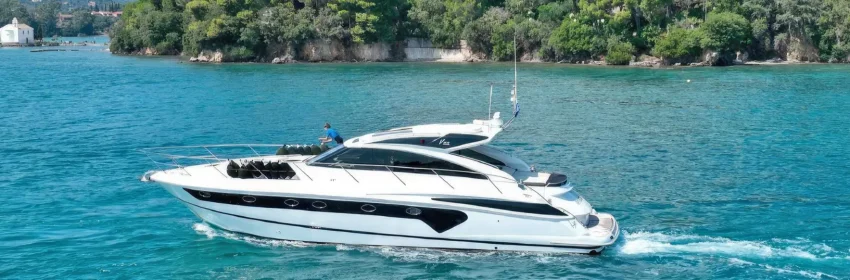 Corfu Motor Yacht Private Hop Hero Image