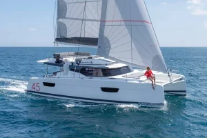 Fountaine Pajot 45FT Catamaran Cruise