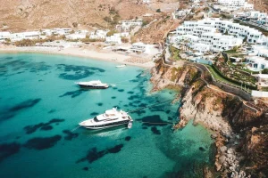 Mykonos Beach of Psarou