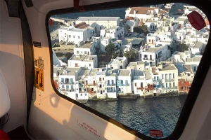 Mykonos to Santorini Helicopter Transfer (3)