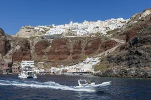 Santorini Caldera Gold 04