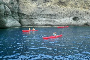 Santorini South Discovery Introductory Kayak Tour